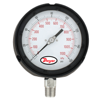 Series 765 Process Gauge with Dampened Movement